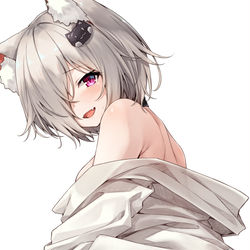 This is a pixiv picture whose title is Yシャツくおんちゃん3.