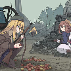 This is a pixiv picture whose title is プライベートライアン(1998)のM1ガーランド.