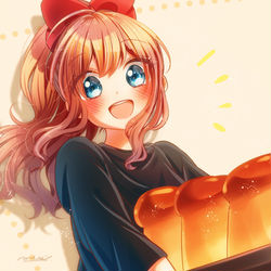 This is a pixiv picture whose title is パン職人の血.