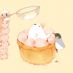 This is a pixiv picture whose title is さくらカップケーキ.