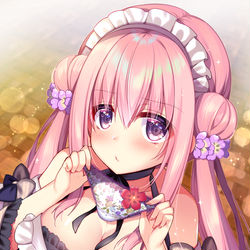 This is a pixiv picture whose title is 愛桜ちゃんに新しいぱんつプレゼントしました.