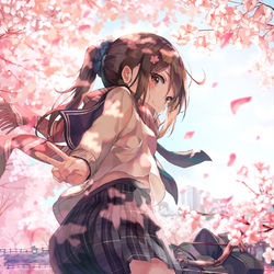 This is a pixiv picture whose title is 女の子.