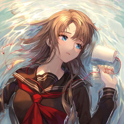 This is a pixiv picture whose title is 📞.