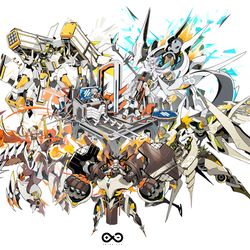 This is a pixiv picture whose title is 咪波大集结！.