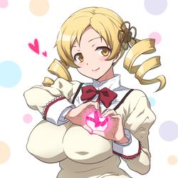 This is a pixiv picture whose title is マミさんラブ♡.