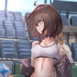 This is a pixiv picture whose title is ボルチモア.