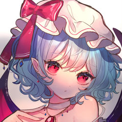 This is a pixiv picture whose title is 💜💙.