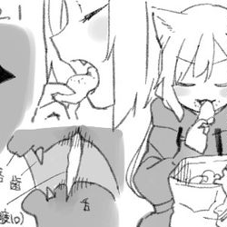 This is a pixiv picture whose title is 2020年2月の絵日記とまとめ.