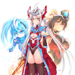 This is a pixiv picture whose title is トライストリウム.