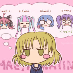 This is a pixiv picture whose title is ますきさんの可愛い子リスト.
