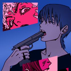 This is a pixiv picture whose title is iago.