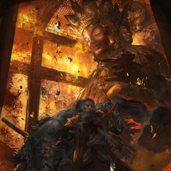 This is a pixiv picture whose title is 蝶.