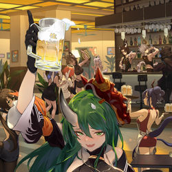 This is a pixiv picture whose title is 大型NTR现场.