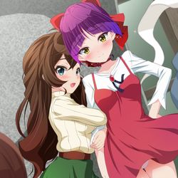 This is a pixiv picture whose title is 続く世界.