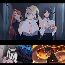 This is a pixiv picture whose title is 預告.