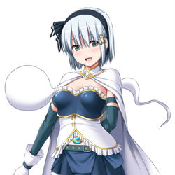 This is a pixiv picture whose title is 魔法少女妖夢ちゃん.