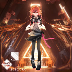 This is a pixiv picture whose title is キセキの天使さん.
