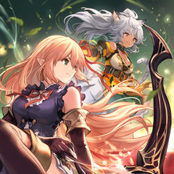 This is a pixiv picture whose title is 【Shadowverse】重なり合う決意.