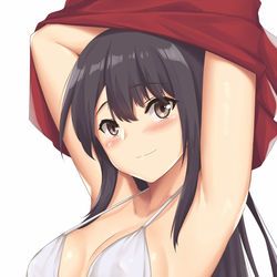 This is a pixiv picture whose title is 雪白七々子.