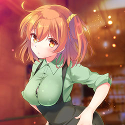 This is a pixiv picture whose title is FGO　ヘクぐだ♀ちゃん落書き１.