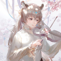 This is a pixiv picture whose title is ❄︎ ✿ ❀ ❁.