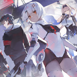 This is a pixiv picture whose title is 整裝待發.