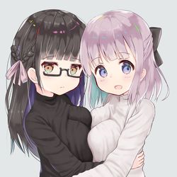 This is a pixiv picture whose title is 百合.