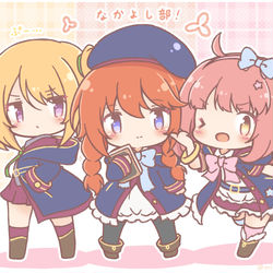 This is a pixiv picture whose title is なかよし部！.