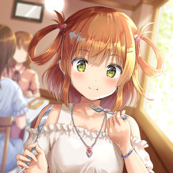 This is a pixiv picture whose title is リノちゃんとパンケーキデート.