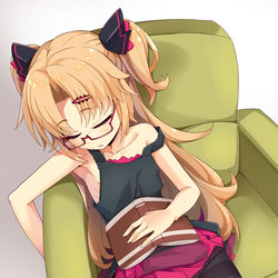 This is a pixiv picture whose title is おねむゆに.