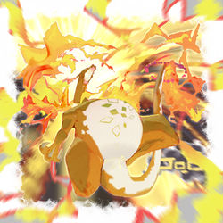 This is a pixiv picture whose title is キョダイマックス.