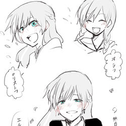 This is a pixiv picture whose title is アナ雪.