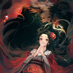 This is a pixiv picture whose title is Pray.