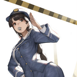 This is a pixiv picture whose title is policewomen.