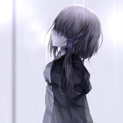 This is a pixiv picture whose title is allow.
