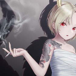 This is a pixiv picture whose title is やち.