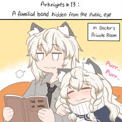 This is a pixiv picture whose title is Arknights #13.