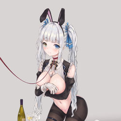 This is a pixiv picture whose title is 逆バニーめあ.