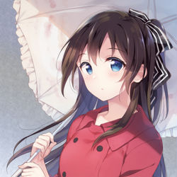 This is a pixiv picture whose title is 憧れの.