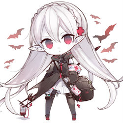 This is a pixiv picture whose title is ワルファリン.