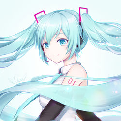 This is a pixiv picture whose title is ミクさん.