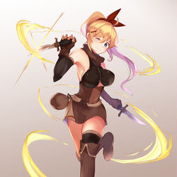 This is a pixiv picture whose title is レア度低めの冒険者.