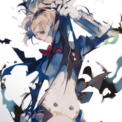This is a pixiv picture whose title is ＋.
