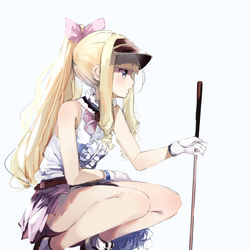 This is a pixiv picture whose title is ごるふじょおう.
