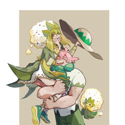 This is a pixiv picture whose title is ポケ擬〜.