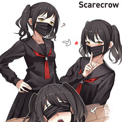This is a pixiv picture whose title is Scarecrow.