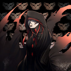 This is a pixiv picture whose title is 【Fate/strangefake】アサシン.