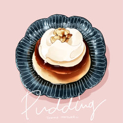 This is a pixiv picture whose title is Custard Pudding.