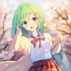This is a pixiv picture whose title is 桜.