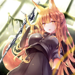 This is a pixiv picture whose title is アークナイツ：フランカ.